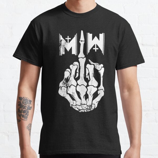 Motionless in White T-Shirts – Finger Middle Motionless Classic T-Shirt