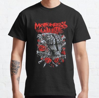 Creatures black birds Rose Motionless Classic T-Shirt RB2405 product Offical Motionless in white Merch
