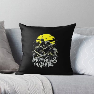 Top Selling Motionless In White Throw Pillow RB2405 product Offical Motionless in white Merch
