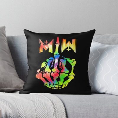 Water art motionless Throw Pillow RB2405 product Offical Motionless in white Merch