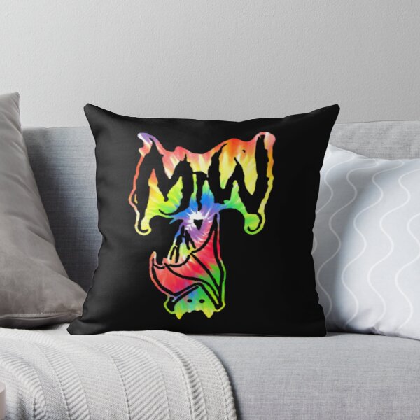 Water color motionless Throw Pillow RB2405 product Offical Motionless in white Merch