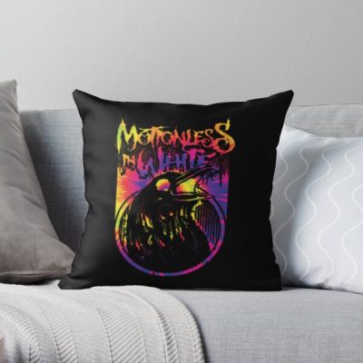 Most relevant motionless Throw Pillow RB2405 product Offical Motionless in white Merch