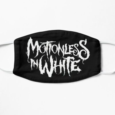 epic l0go from band metal favorite motionless in white 99name Flat Mask RB2405 product Offical Motionless in white Merch